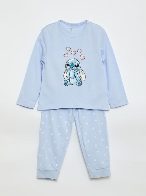 Conjunto de pijama comprido 'Stitch' 'Disney' - 2 peças - Kiabi
