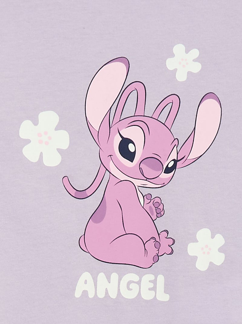 Conjunto de pijama comprido 'Stitch' 'Disney' - 2 peças Violeta - Kiabi