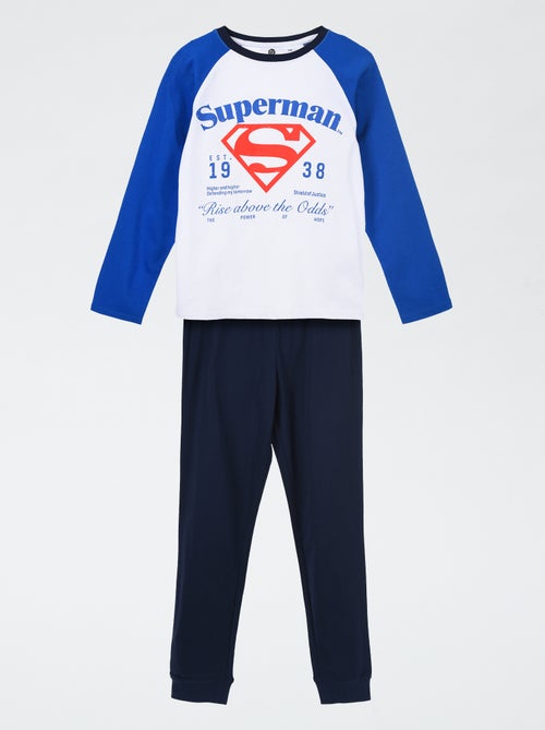 Conjunto de pijama comprido 'Super-Homem' da 'DC Comics' - 2 peças - Kiabi