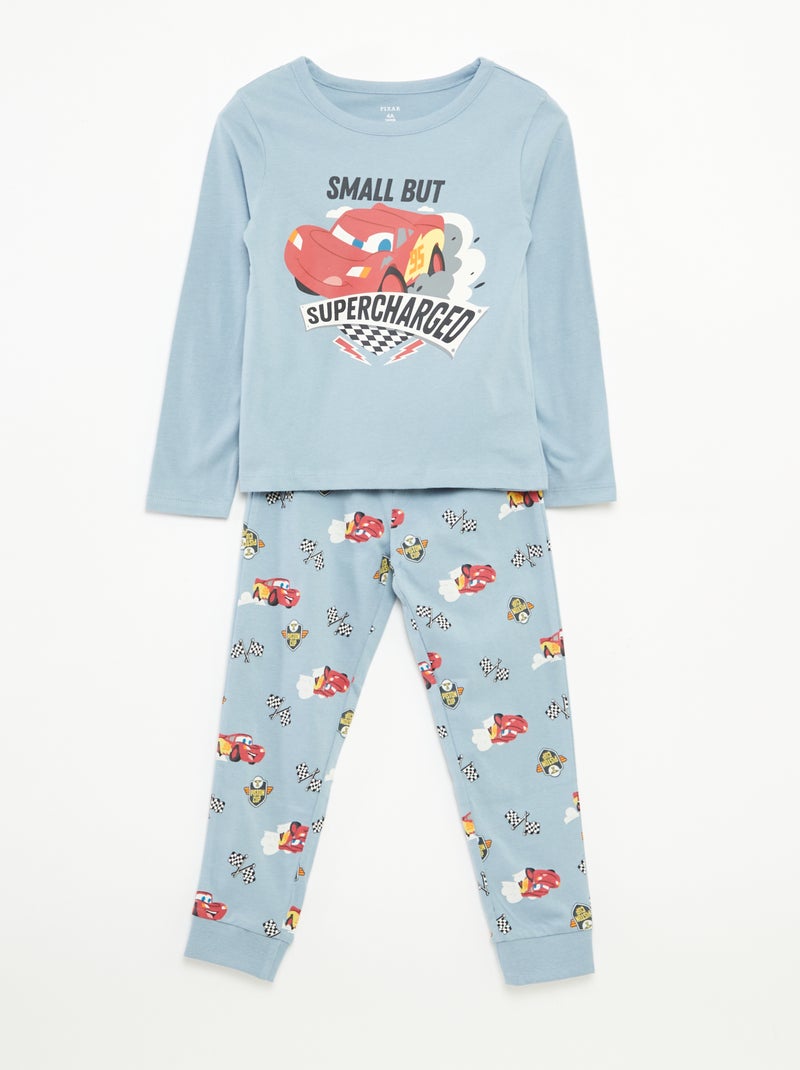 Conjunto de pijama comprido t-shirt + calças 'Disney' - 2 peças Azul - Kiabi