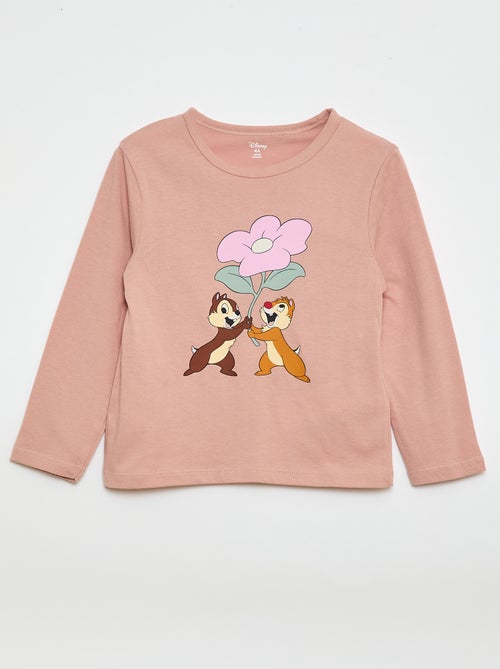 Conjunto de pijama comprido 'Tic Tac' 'Disney' - 2 peças - Kiabi
