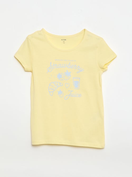Conjunto de pijama curto - 2 peças - Kiabi