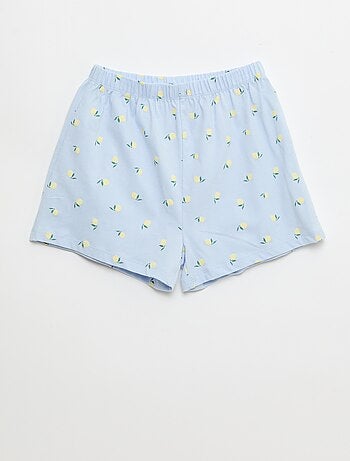 Conjunto de pijama curto - 2 peças