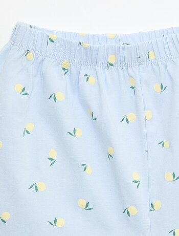 Conjunto de pijama curto - 2 peças