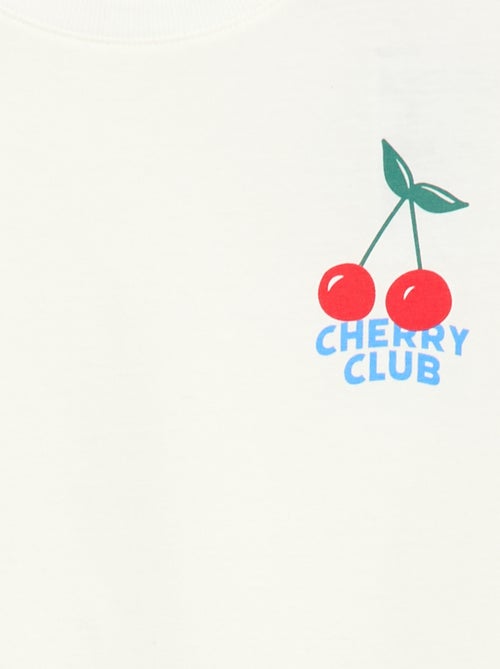 Conjunto de pijama curto - 2 peças - Kiabi