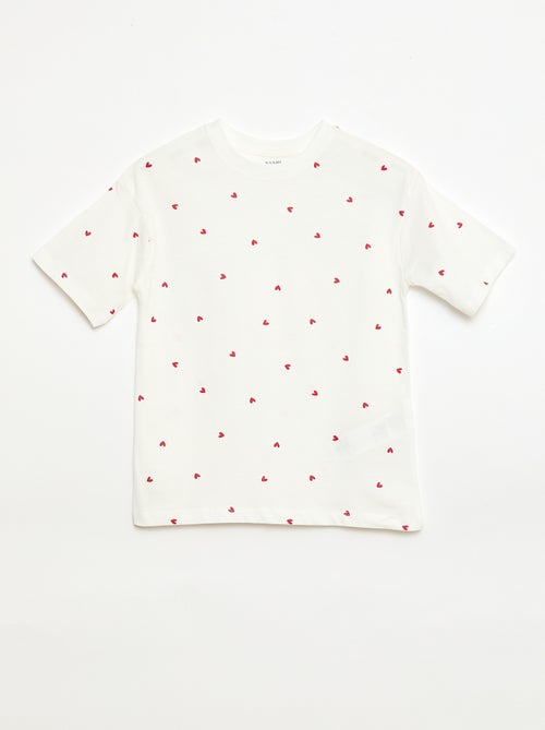 Conjunto de pijama curto - 2 peças - Kiabi