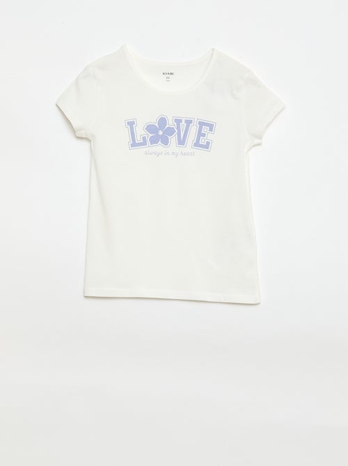 Conjunto de pijama curto - 2 peças - Kiabi