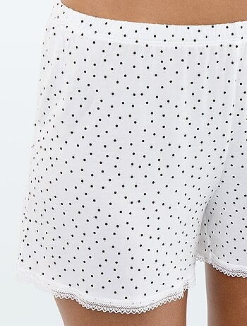 Conjunto de pijama curto - 2 peças