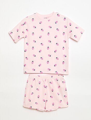 Conjunto de pijama curto - 2 peças