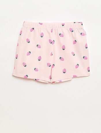 Conjunto de pijama curto - 2 peças