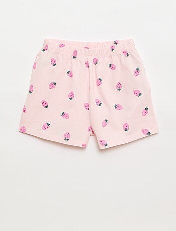 Conjunto de pijama curto - 2 peças