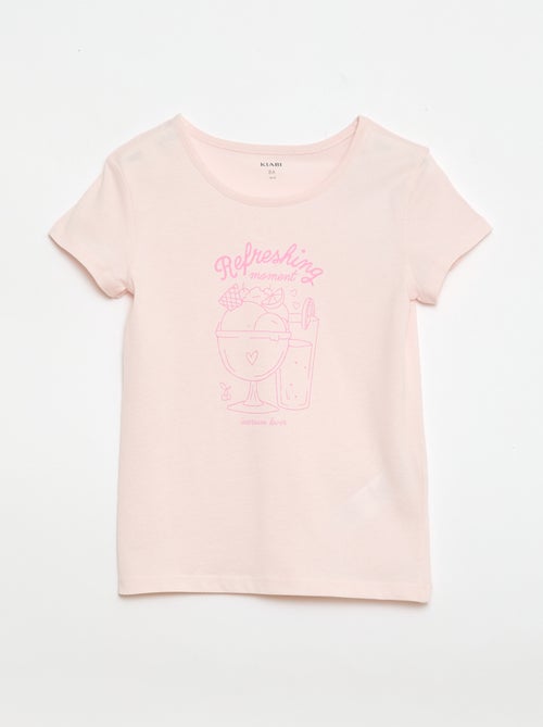 Conjunto de pijama curto - 2 peças - Kiabi