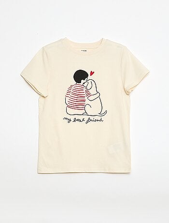 Conjunto de pijama curto 'Agathe Sorlet x Kiabi' - Dia dos Namorados