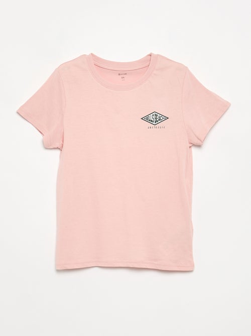 Conjunto de pijama curto, calções + t-shirt - 2 peças - Kiabi