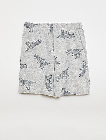 Conjunto de pijama curto, calções + t-shirt - 2 peças