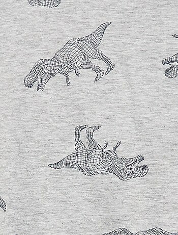 Conjunto de pijama curto, calções + t-shirt - 2 peças