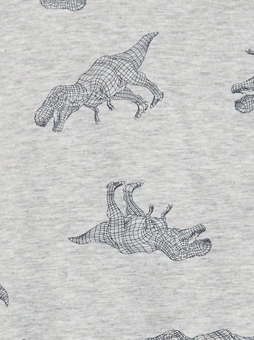 Conjunto de pijama curto, calções + t-shirt - 2 peças - Kiabi