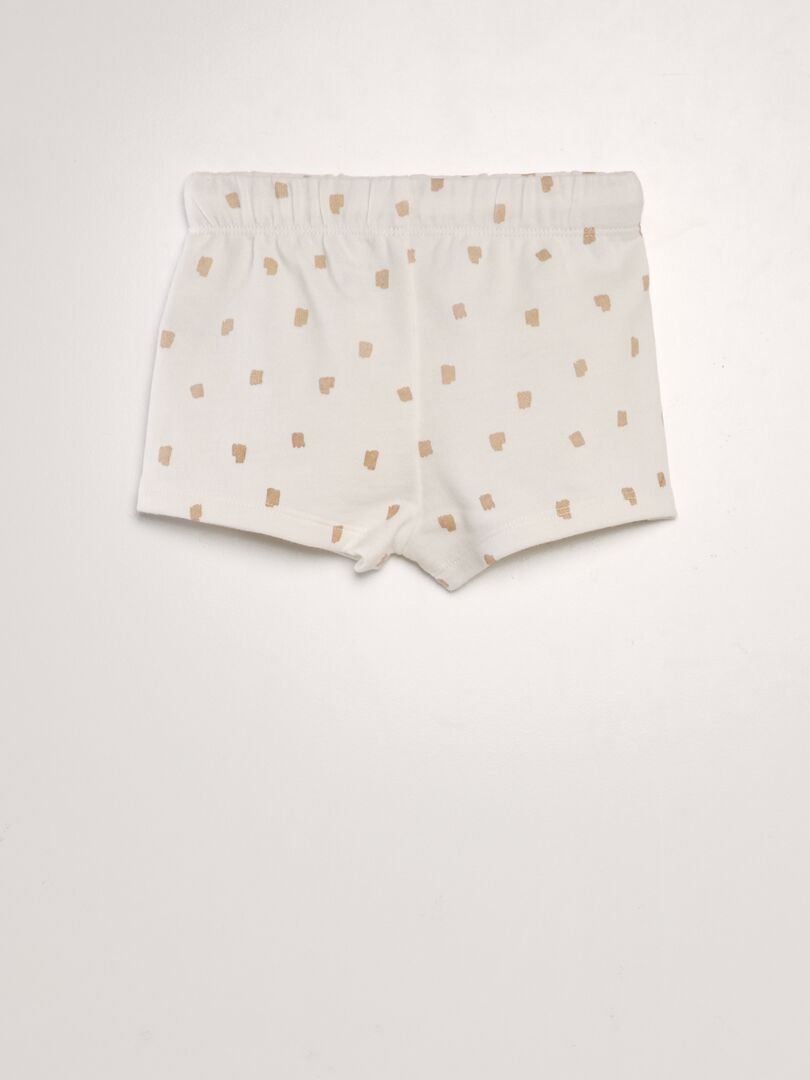 Mala de maternidade estampada - BRANCO - Kiabi - 8.00€