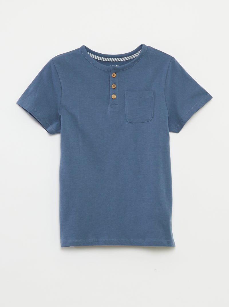 Conjunto de pijama curto de algodão - 2 peças BRANCO - Kiabi