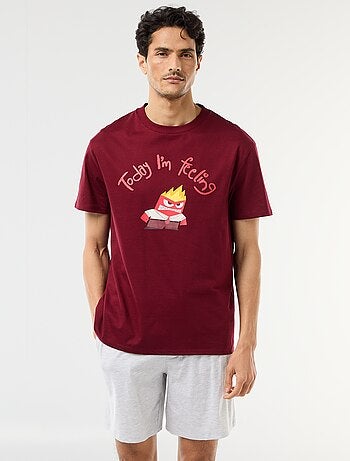 Conjunto de pijama curto 'Divertida Mente' - 2 peças