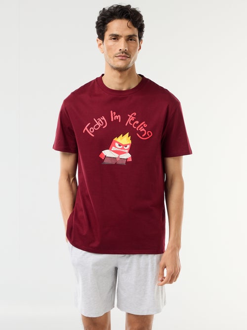 Conjunto de pijama curto 'Divertida Mente' - 2 peças - Kiabi