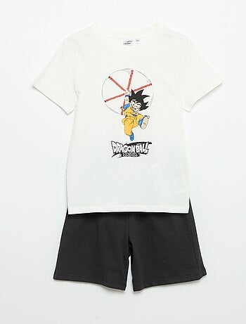 Conjunto de pijama curto 'Dragon Ball' - 2 peças