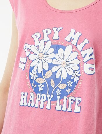 Conjunto de pijama curto em malha pointelle calções + t-shirt - 2 peças