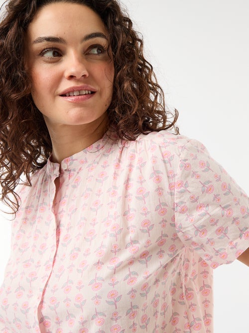 Conjunto de pijama curto estampado - 2 peças - Kiabi