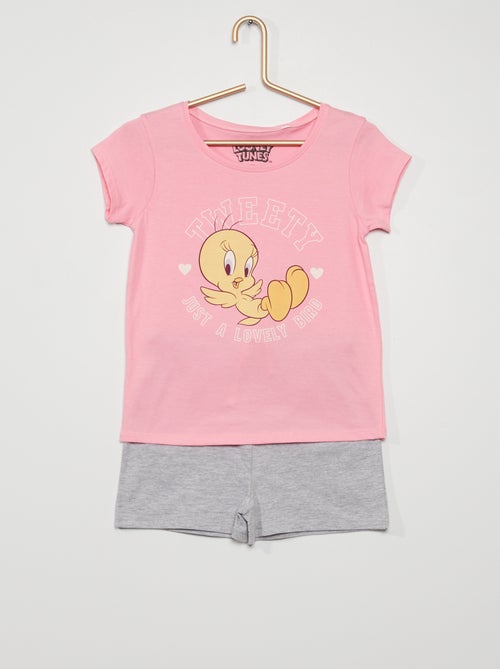 Conjunto de pijama curto 'Looney Tunes' - Kiabi