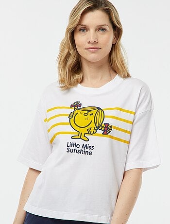 Conjunto de pijama curto 'Monsieur Madame' - 2 peças