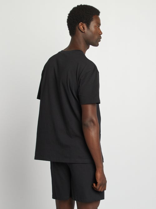 Conjunto de pijama curto 'NASA' com calções + t-shirt - 2 peças - Kiabi