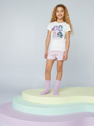 Conjunto de pijama curto 'Princesas' da 'Disney'
