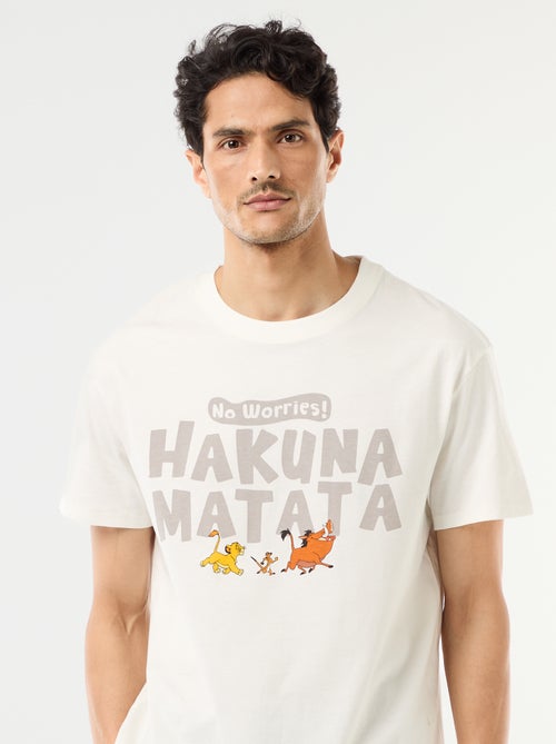 Conjunto de pijama curto 'Rei Leão' - 2 peças - Kiabi