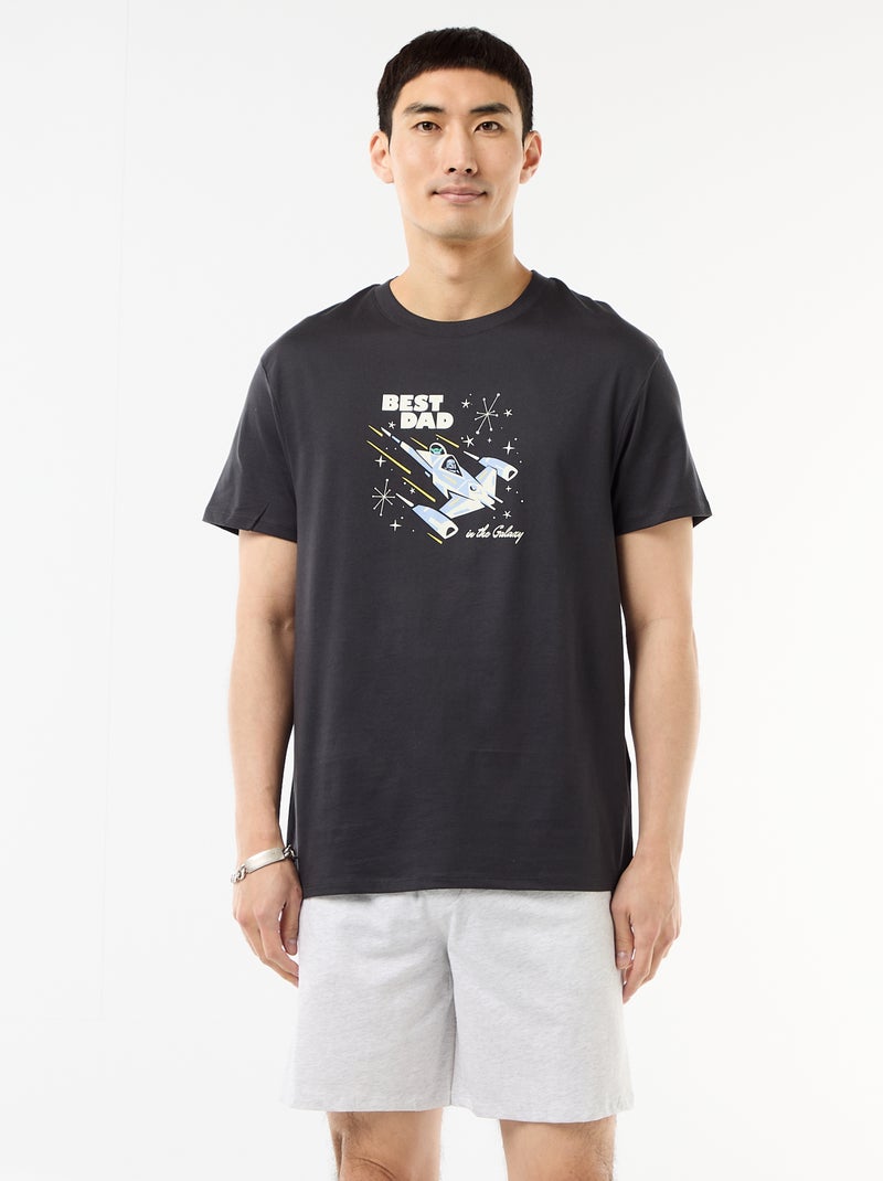 Conjunto de pijama curto 'Star Wars' - 2 peças Preto - Kiabi