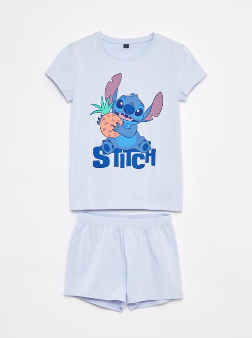 Conjunto de pijama curto 'Stitch' da 'Disney' - Kiabi