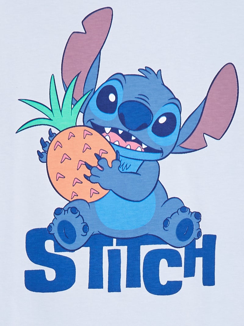Conjunto de pijama curto 'Stitch' da 'Disney' AZUL - Kiabi
