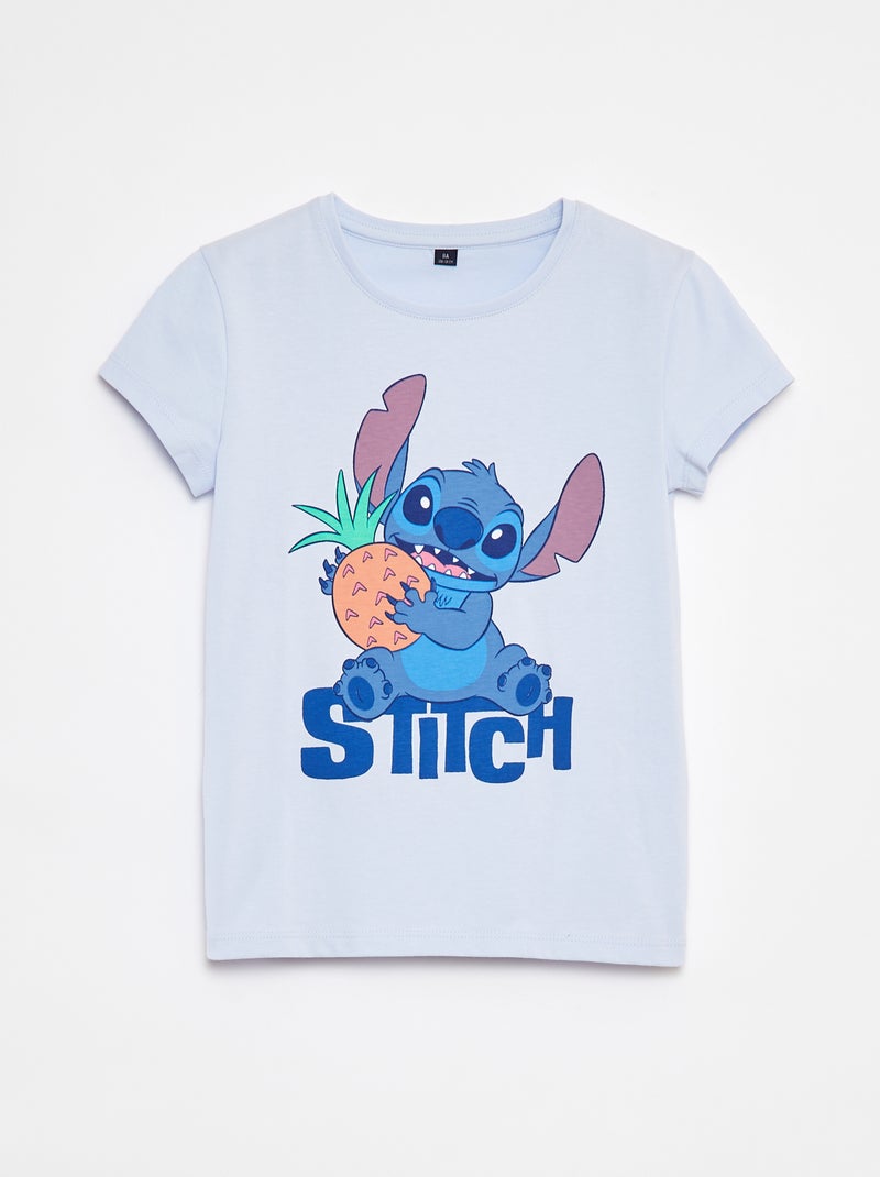 Conjunto de pijama curto 'Stitch' da 'Disney' AZUL - Kiabi