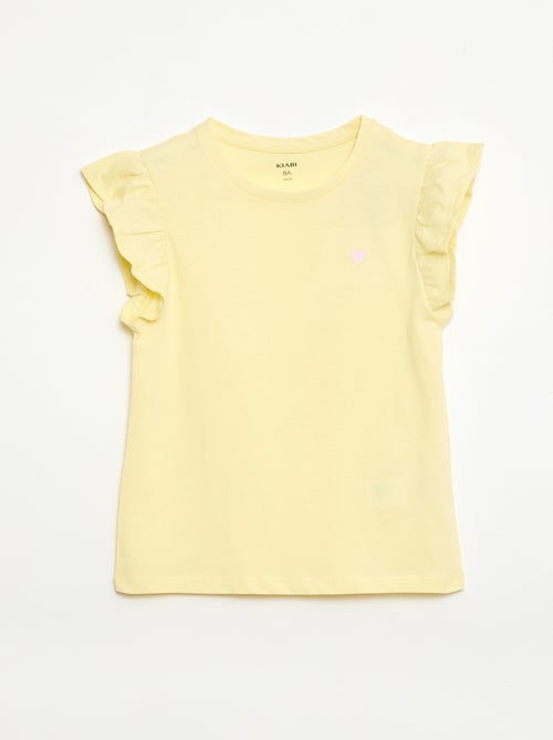 Conjunto de pijama curto t-shirt + calções - 2 peças - Kiabi