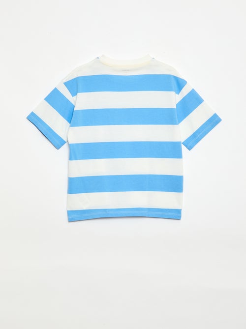 Conjunto de pijama curto t-shirt + calções - 2 peças - Kiabi