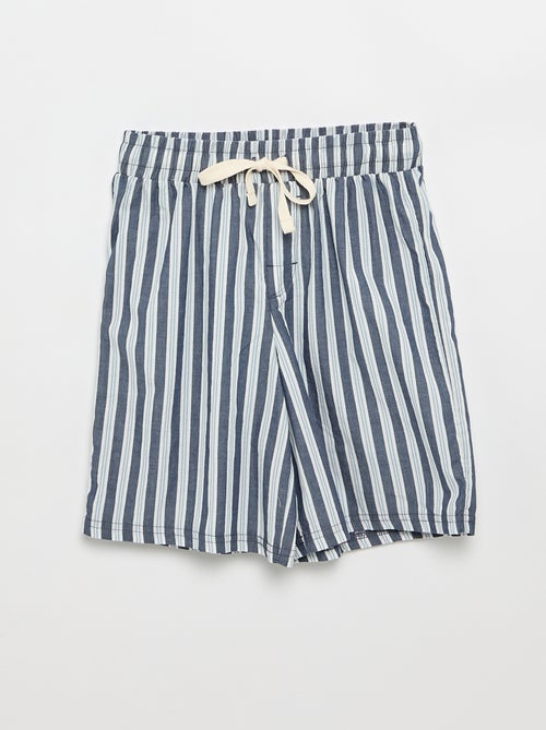Conjunto de pijama curto t-shirt + calções - 2 peças - Kiabi