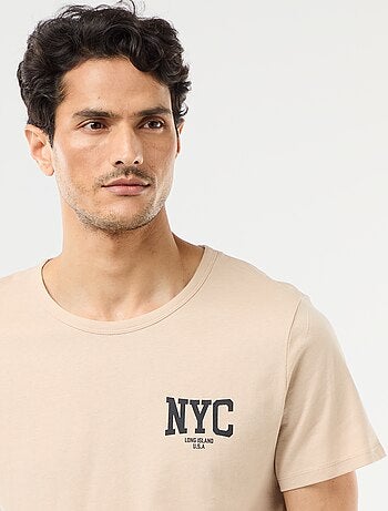 Conjunto de pijama curto t-shirt + calções - 2 peças