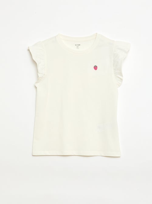 Conjunto de pijama curto t-shirt + calções - 2 peças - Kiabi