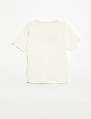 Conjunto de pijama curto t-shirt + calções - 2 peças
