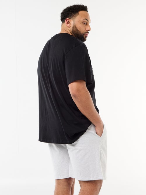 Conjunto de pijama curto t-shirt + calções 'Pikachu' 'Pokémon' - 2 peças - Kiabi