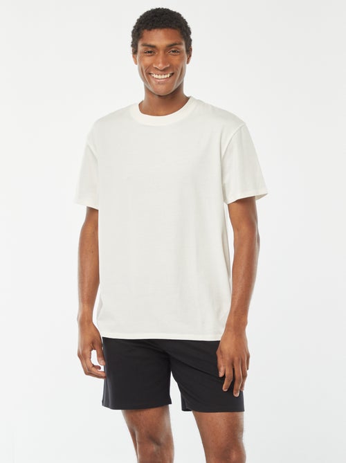 Conjunto de pijama curto 'The Rolling Stones' com calções + t-shirt - 2 peças - Kiabi