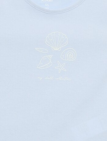 Conjunto de pijama curto: top de alças + calções - 2 peças