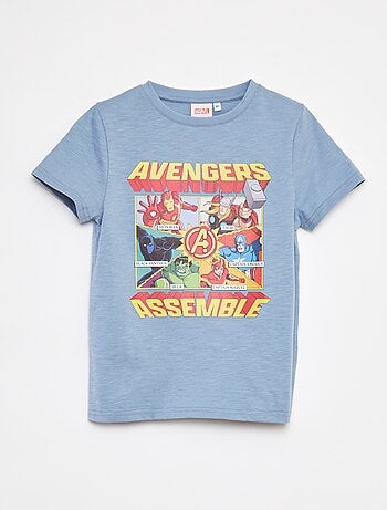 Conjunto de pijama curto 'Vingadores' - 2 peças