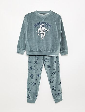 Conjunto de pijama de 2 peças - Camisola + calças
