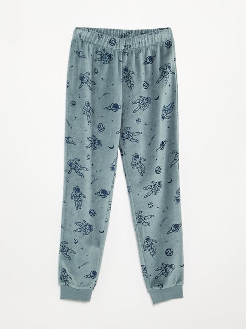 Conjunto de pijama de 2 peças - Camisola + calças - Kiabi Conjunto de pijama de 2 peças - Camisola + calças - Kiabi