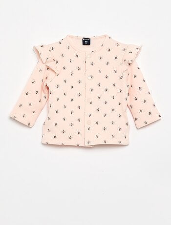Conjunto de pijama de 2 peças com pés